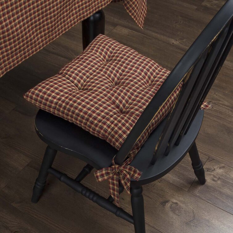 Country kitchen best sale chair pads